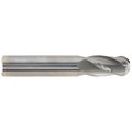 Cgs Tool 4Fl 30 Deg Ball End Mill 29/64"Dia 1"Loc 3"Oal 142-4531